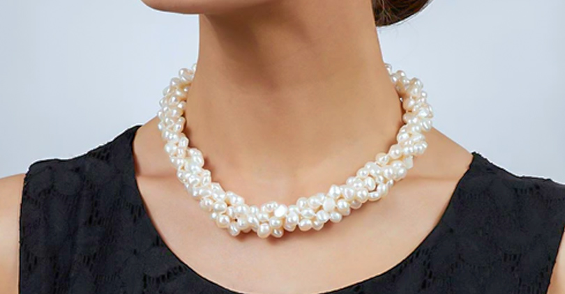 Three-Strand Pearl Necklace